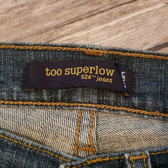 Levi's Too Superlow Jean's Womens Size 7 - Picture 4 of 7